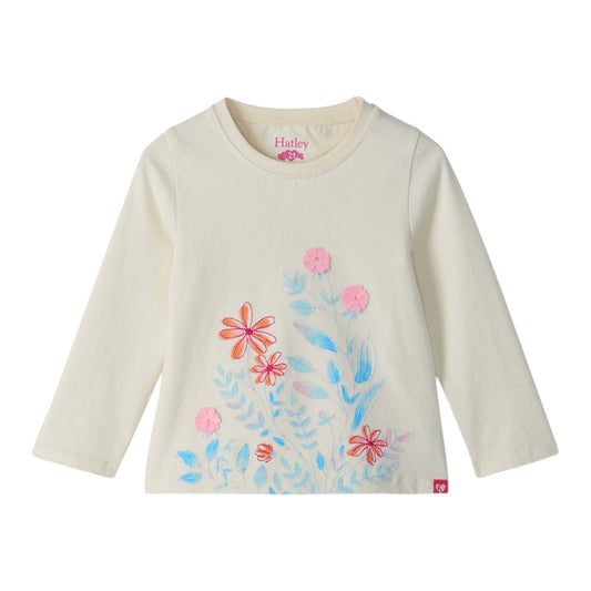 Hatley Gardenia Gathered Back T-Shirt