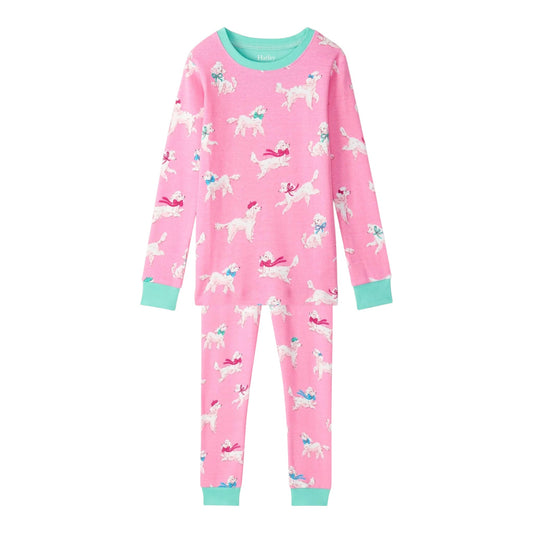 Hatley Poodle Pups Cotton Pajama Set