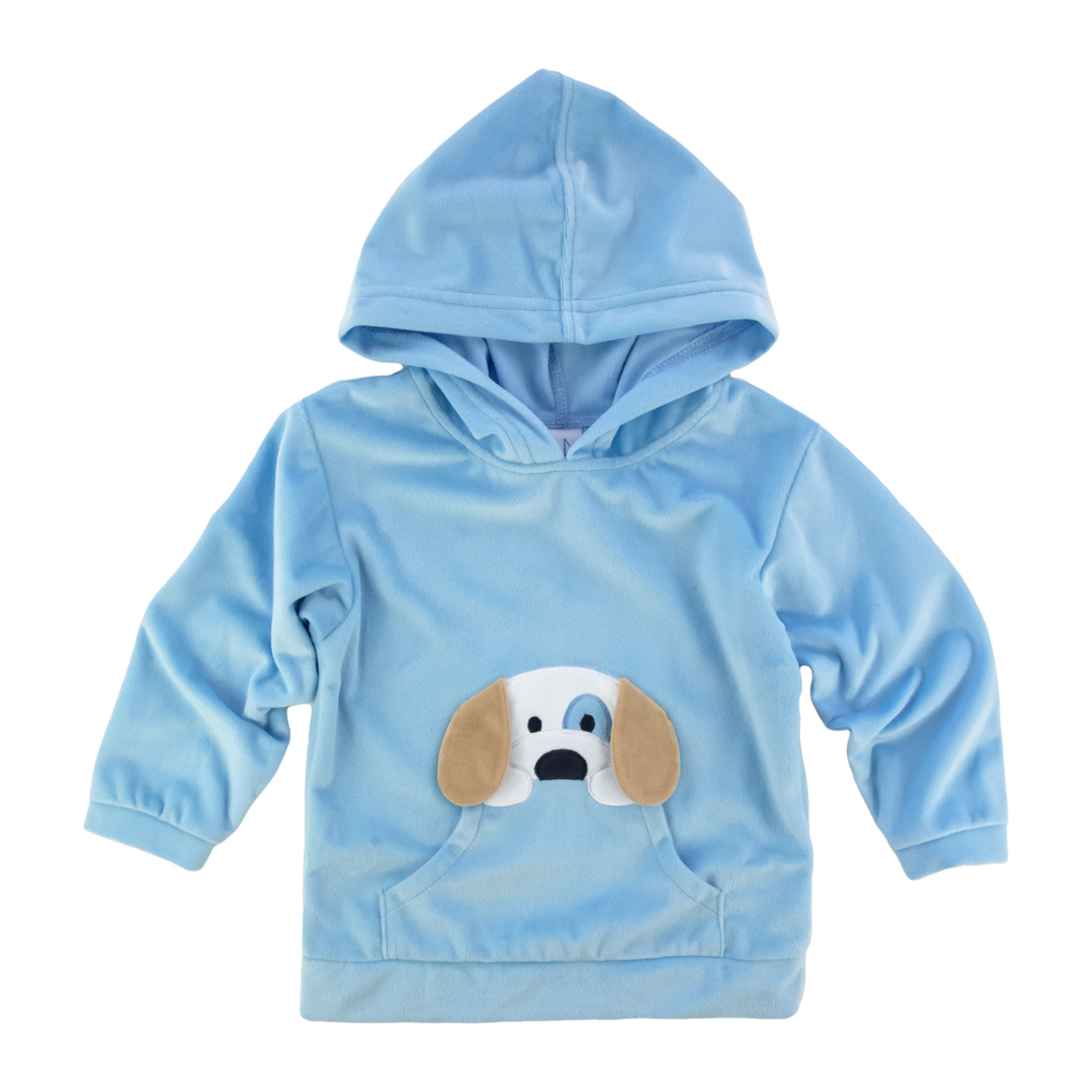 Florence Eiseman Velour Hoodie With Puppy