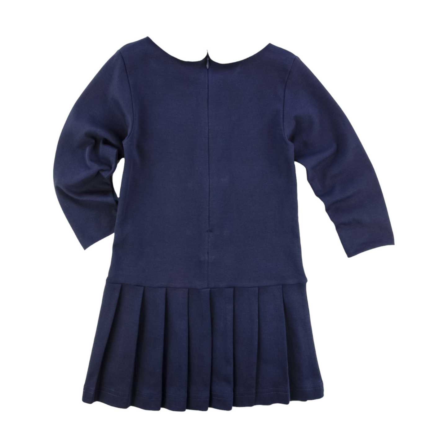 Florence Eiseman Knit Dress With Pleated Skirt And Bows