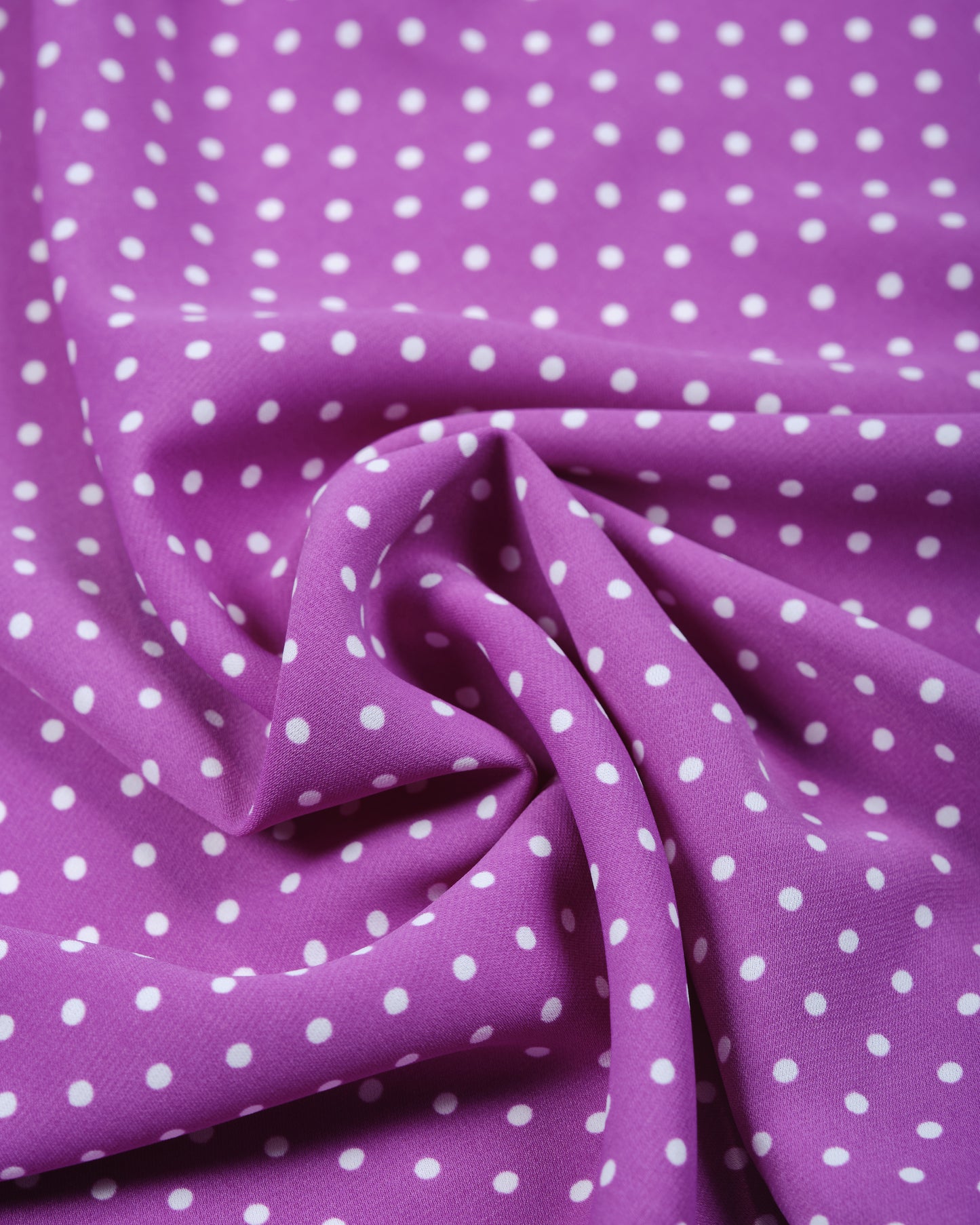 Florence Eiseman Polka Dot Dress With Bubble Sleeves