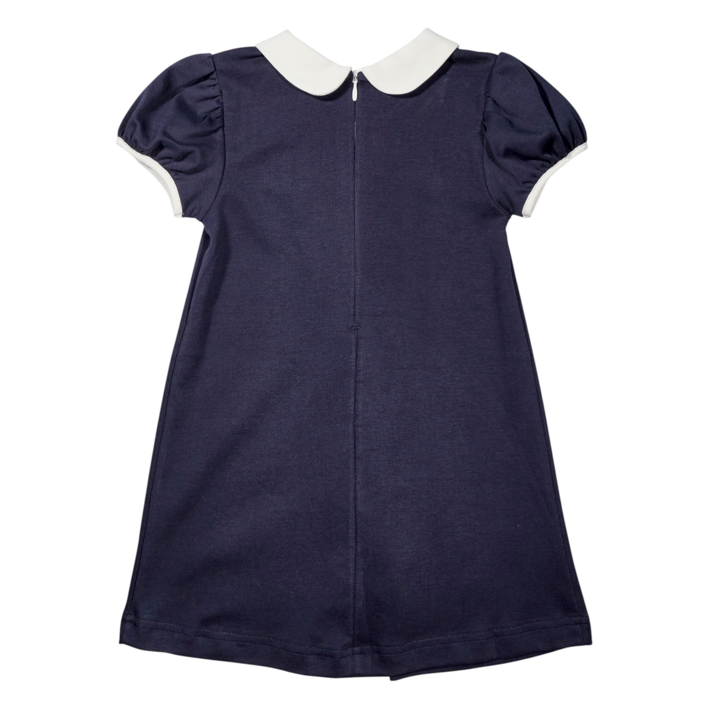 Florence Eiseman Knit Dress With Stripe Ribbon Bows