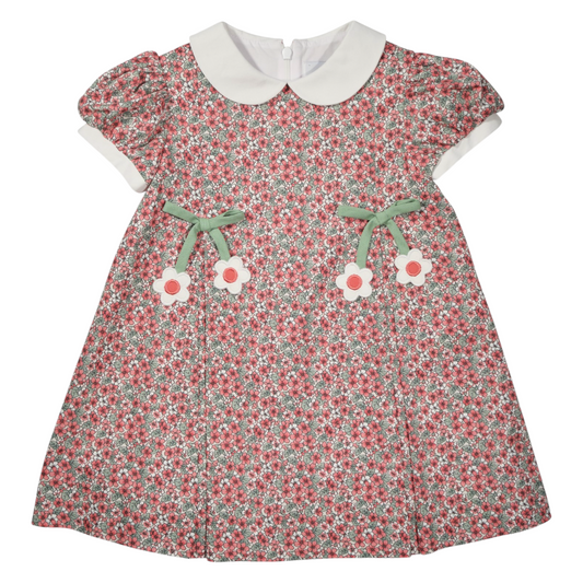 Florence Eiseman Floral Dress With Flowers