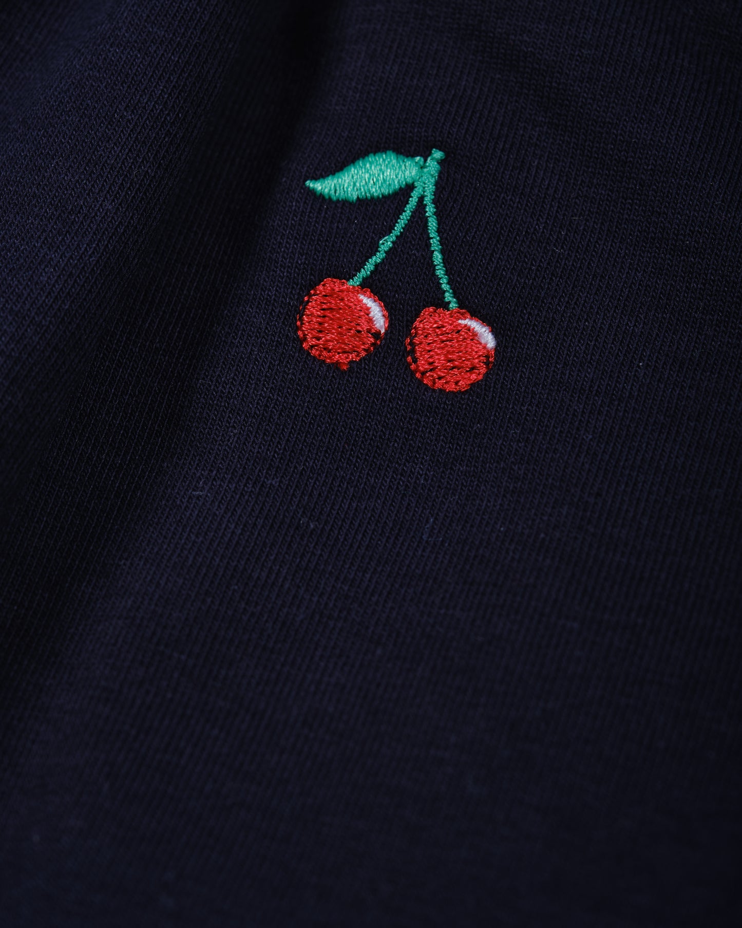 Florence Eiseman French Terry Skort With Embroidered Cherries