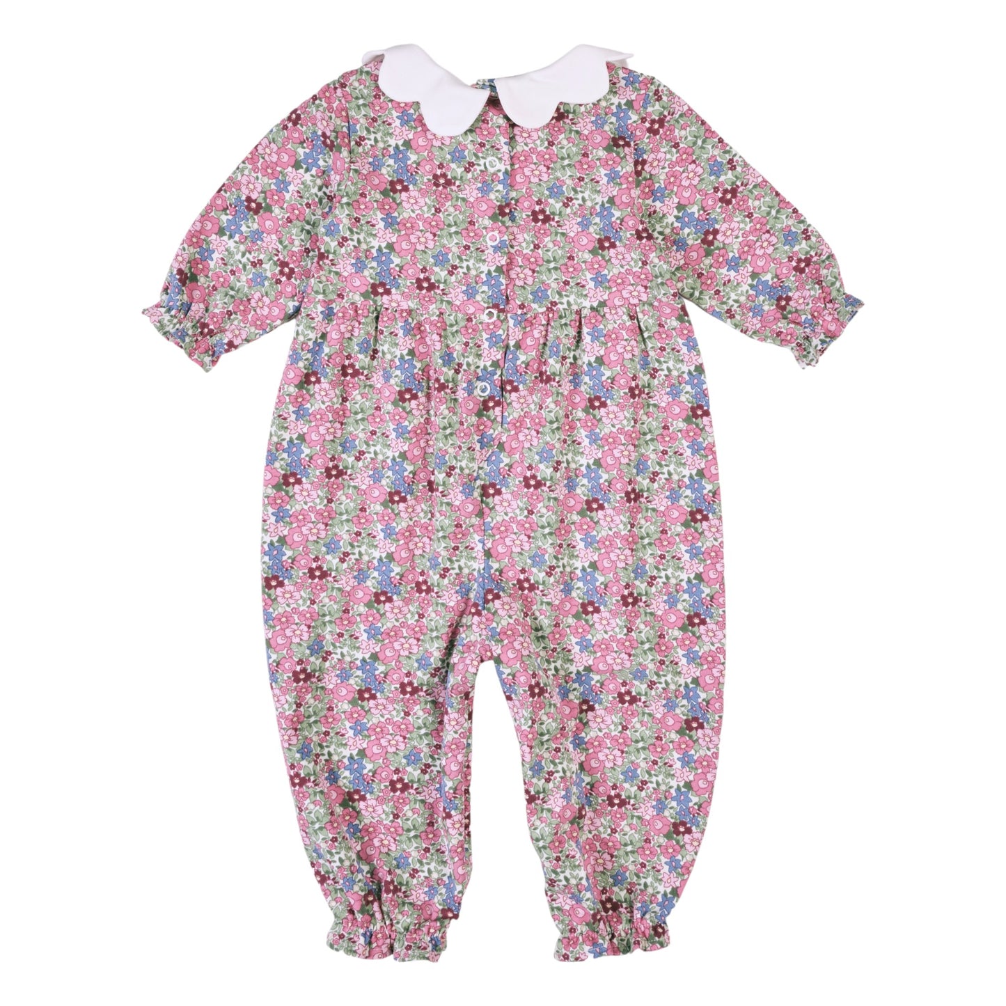 Florence Eiseman Floral Romper With Flowers