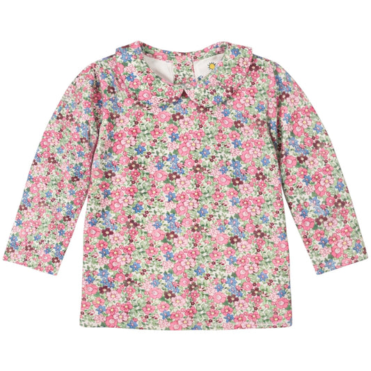 Florence Eiseman Floral Knit Blouse