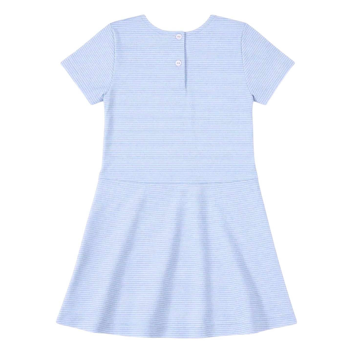 Florence Eiseman Stripe Knit Dress With Applique Crayons