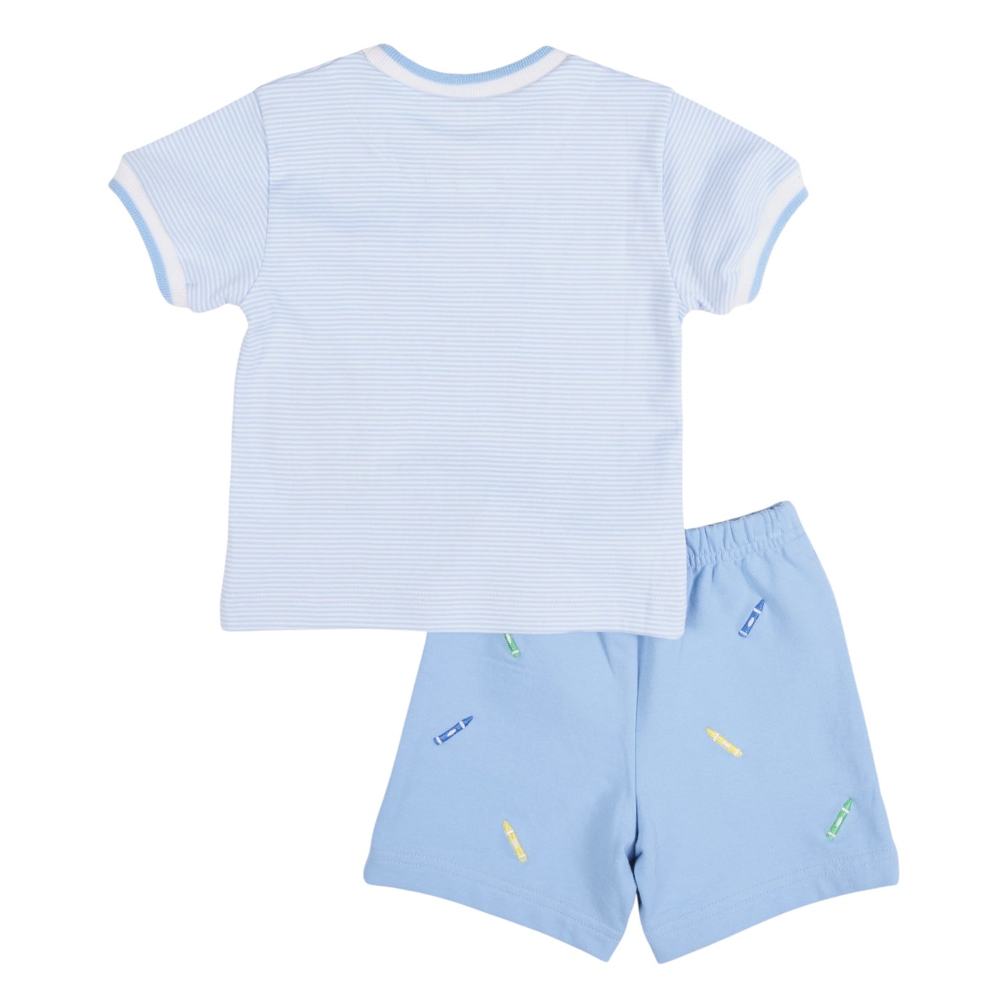 Florence Eiseman Knit School Supplies Short Set