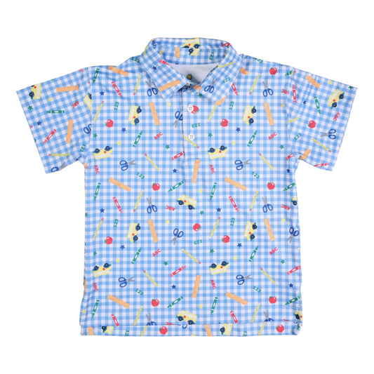 Florence Eiseman Knit School Performance Polo