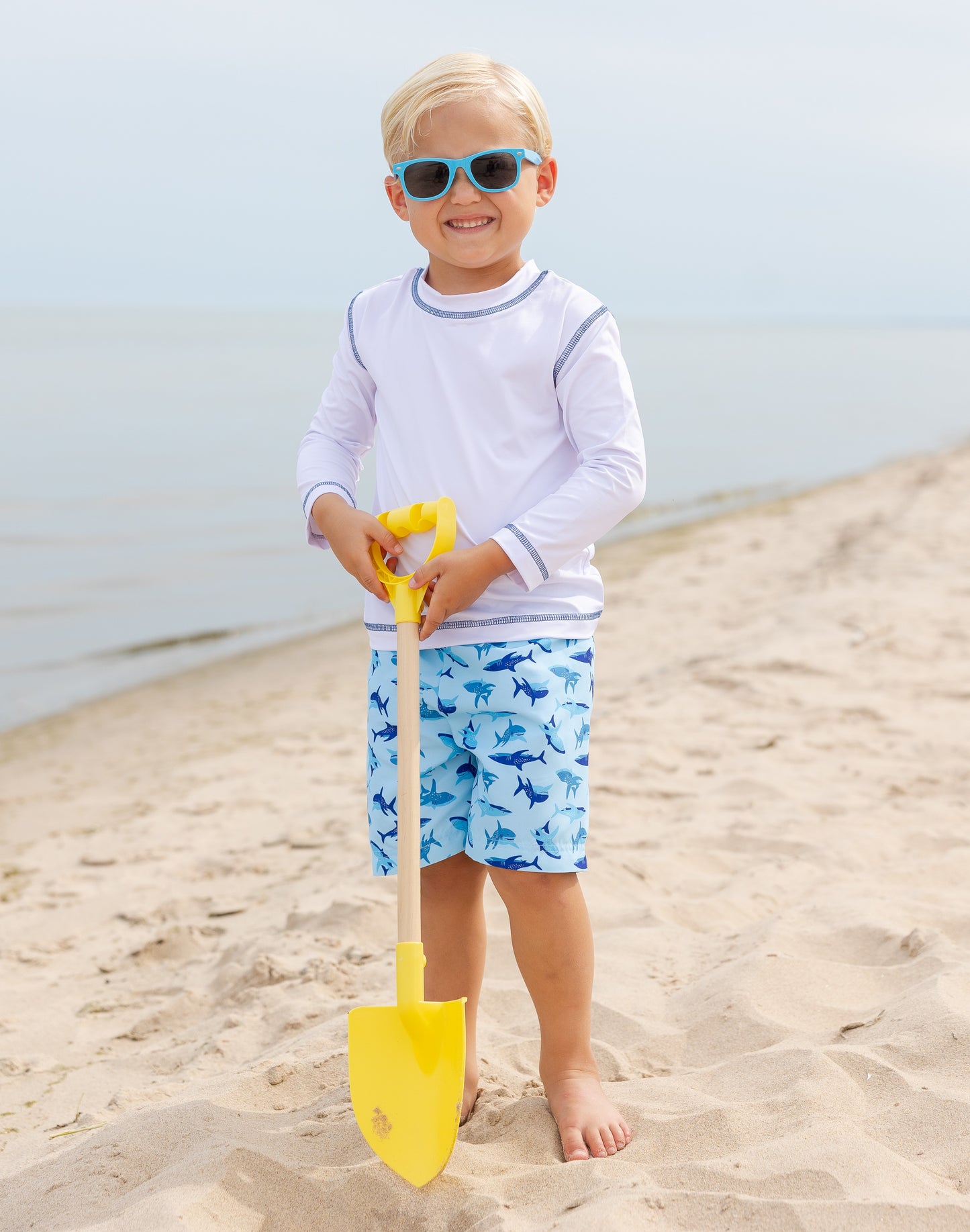 Florence Eiseman Shark Swim Trunk