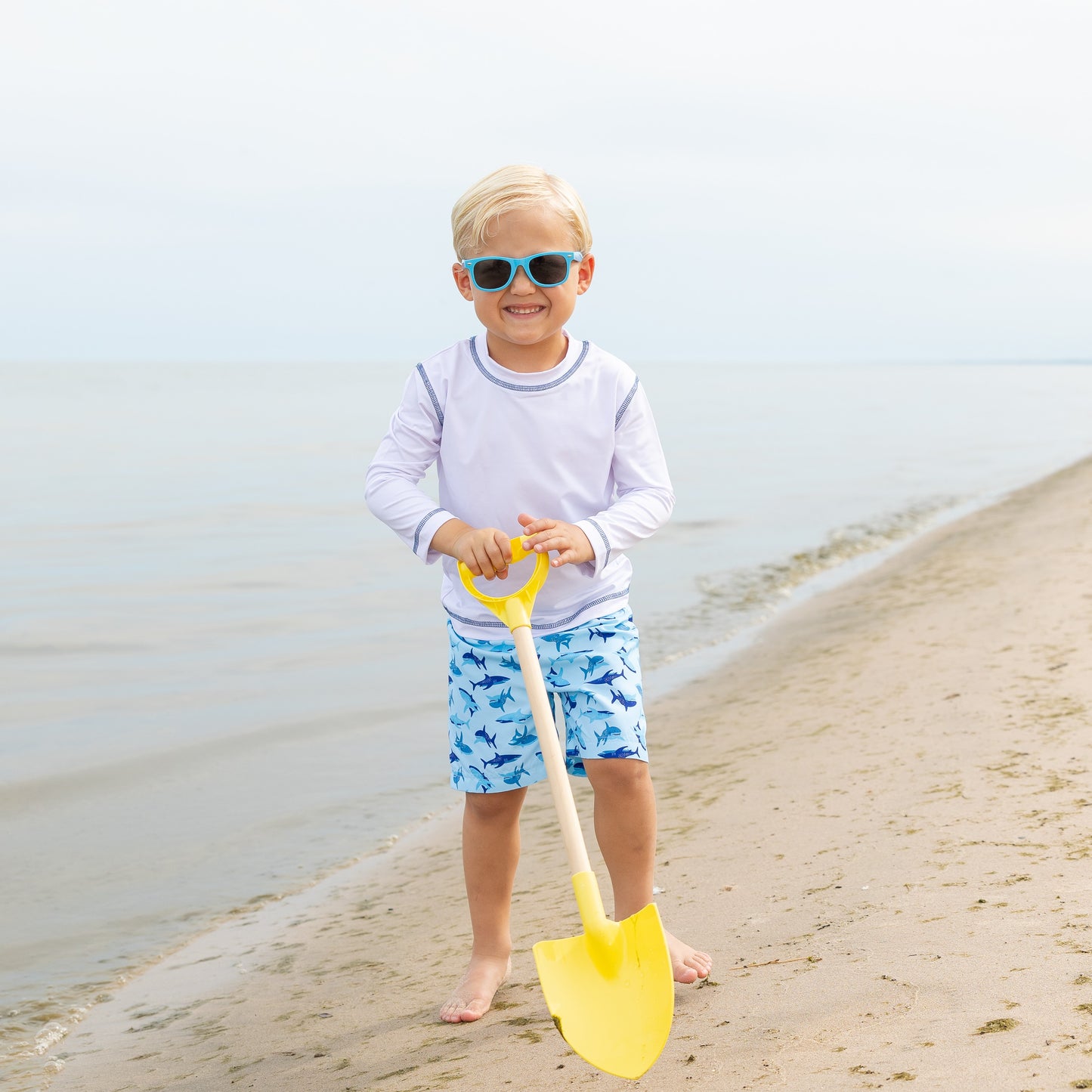 Florence Eiseman Shark Swim Trunk