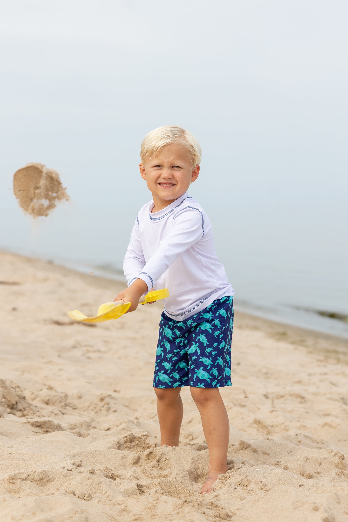 Florence Eiseman Turtle Swim Trunk