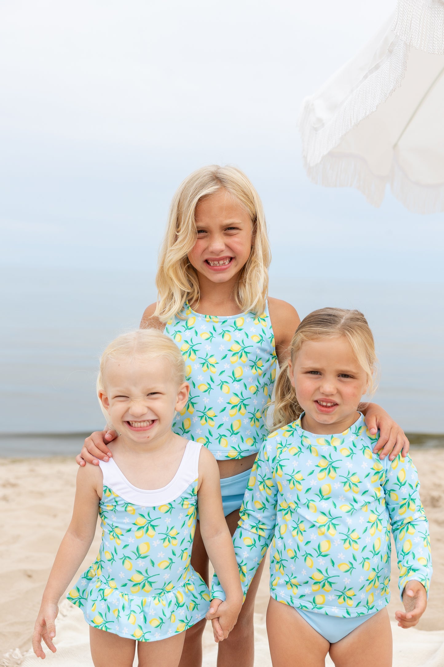 Florence Eiseman Lemon Print Tankini