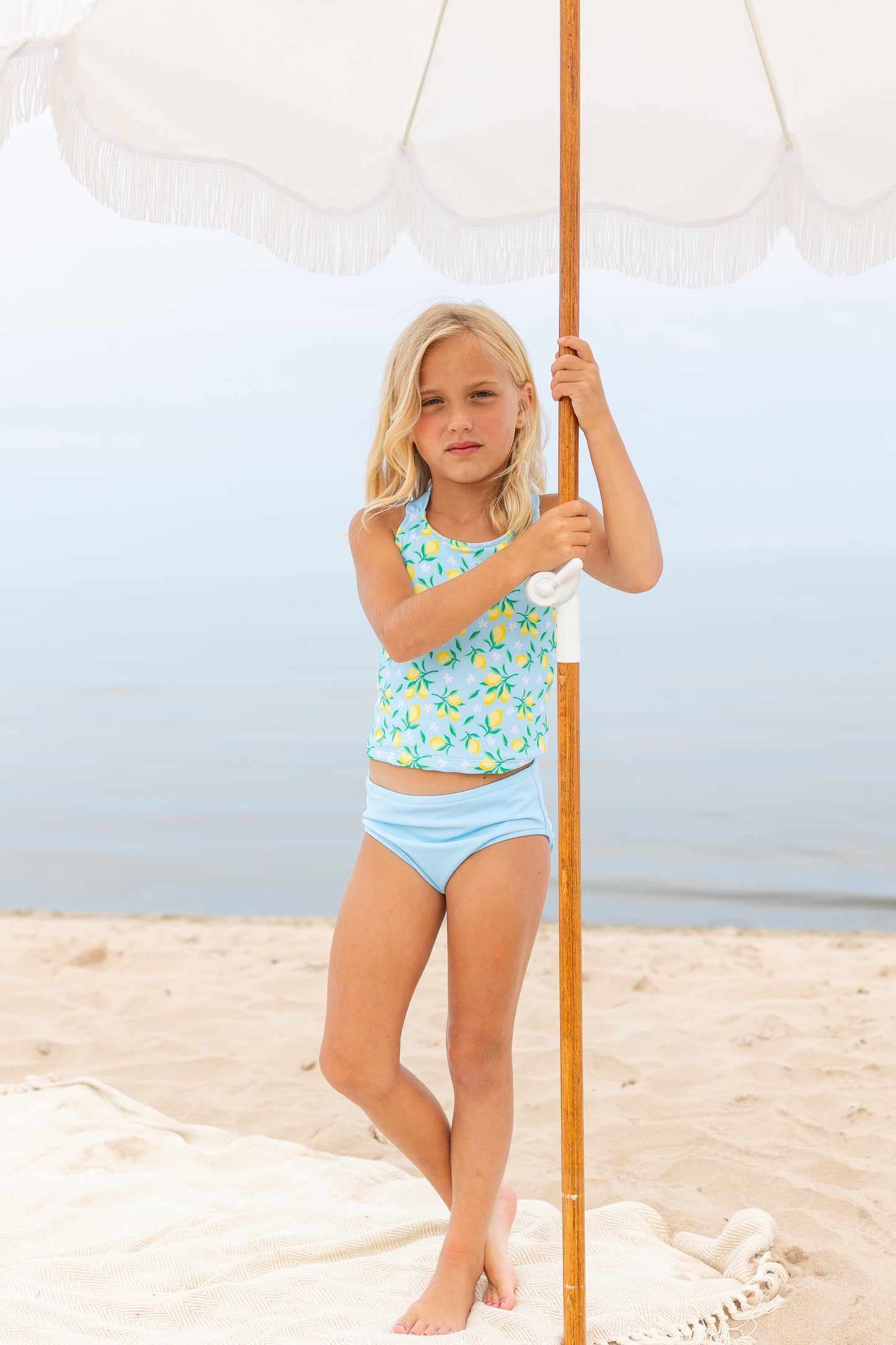 Florence Eiseman Lemon Print Tankini