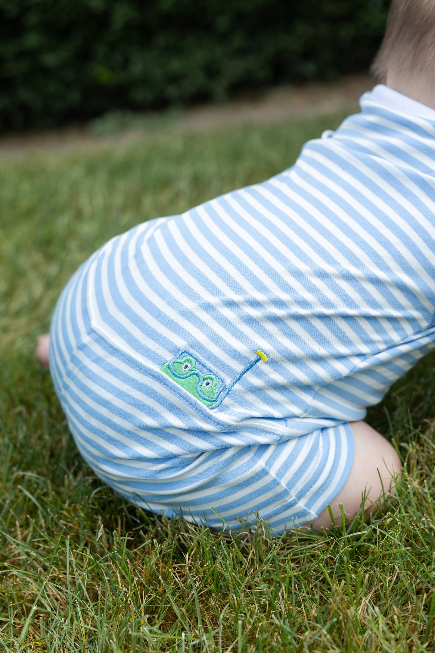 Florence Eiseman Frog Stripe Shortall