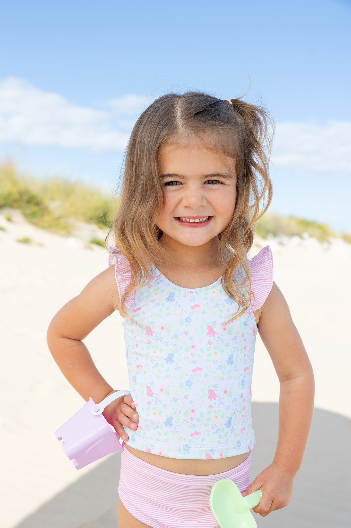 Florence Eiseman Floral Tankini Set