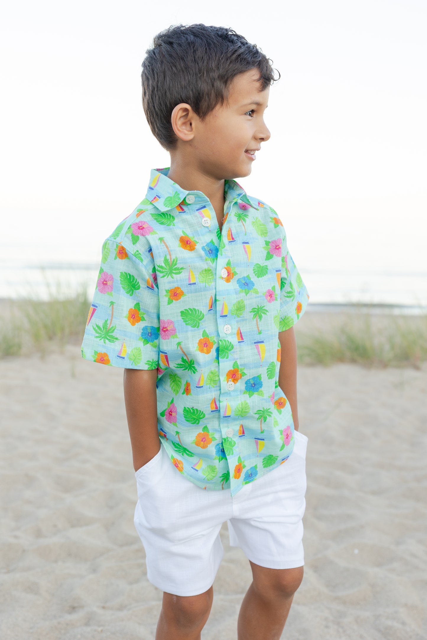 Florence Eiseman Linen Look Short