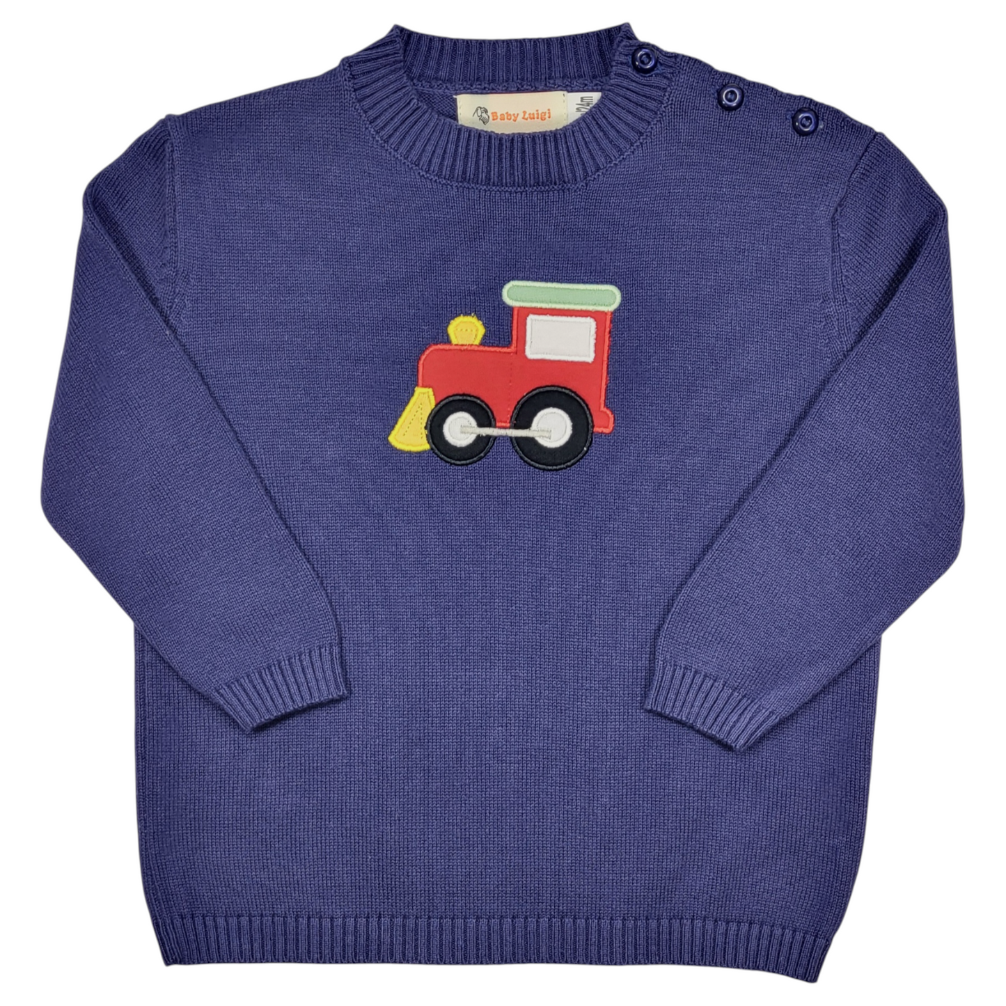 Luigi Train Crew Neck Sweater