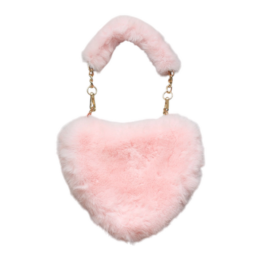 Sparkle Sisters Furry Heart Purse