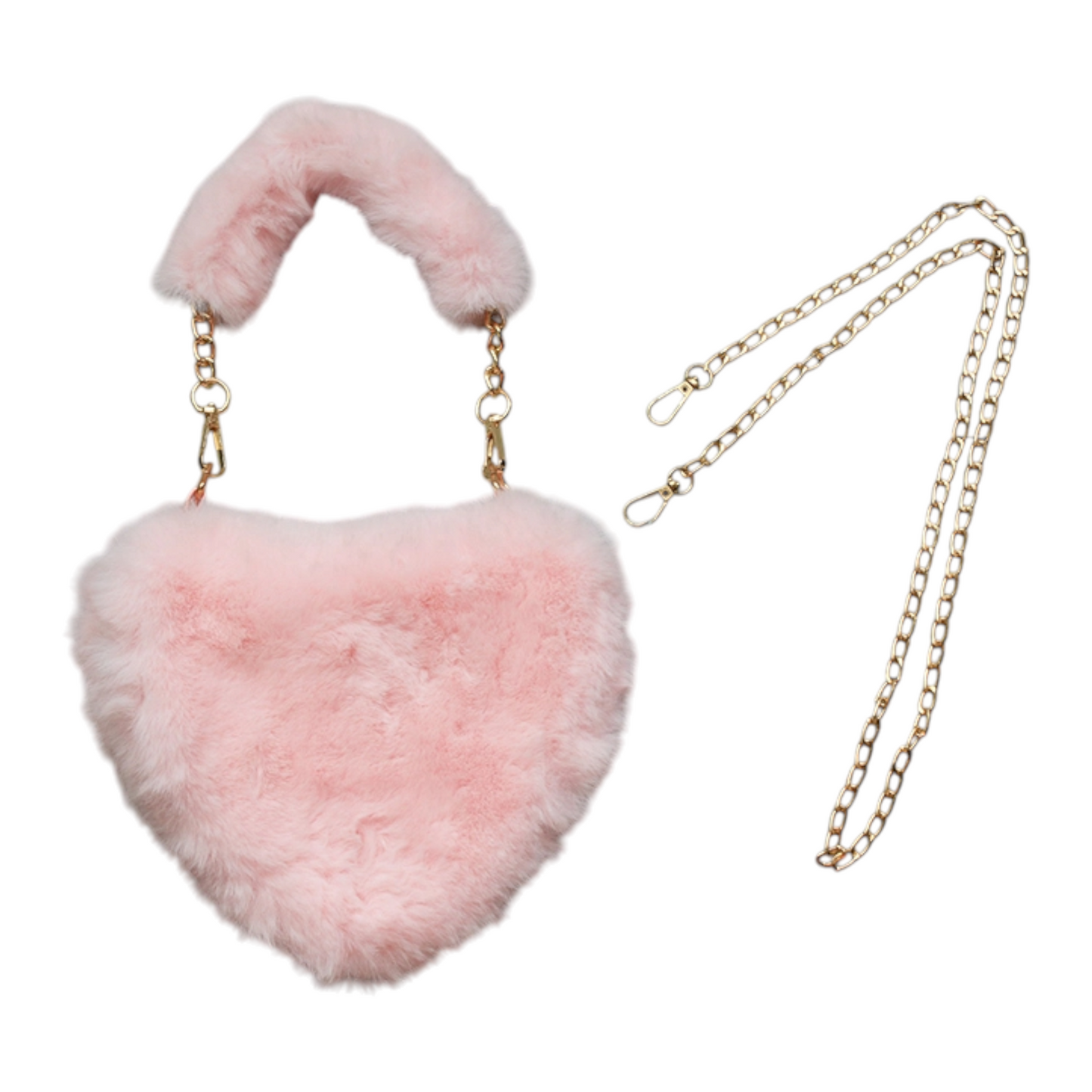 Sparkle Sisters Furry Heart Purse