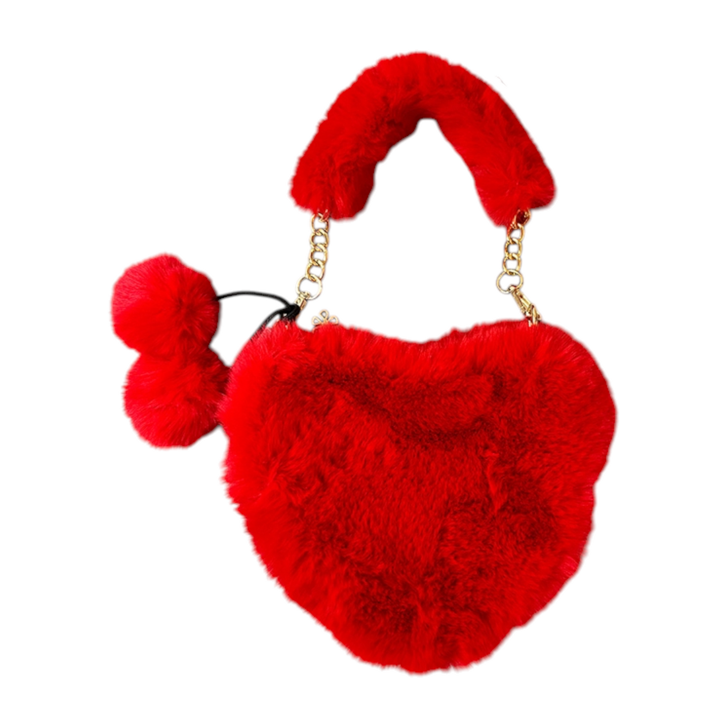 Sparkle Sisters Furry Heart Purse