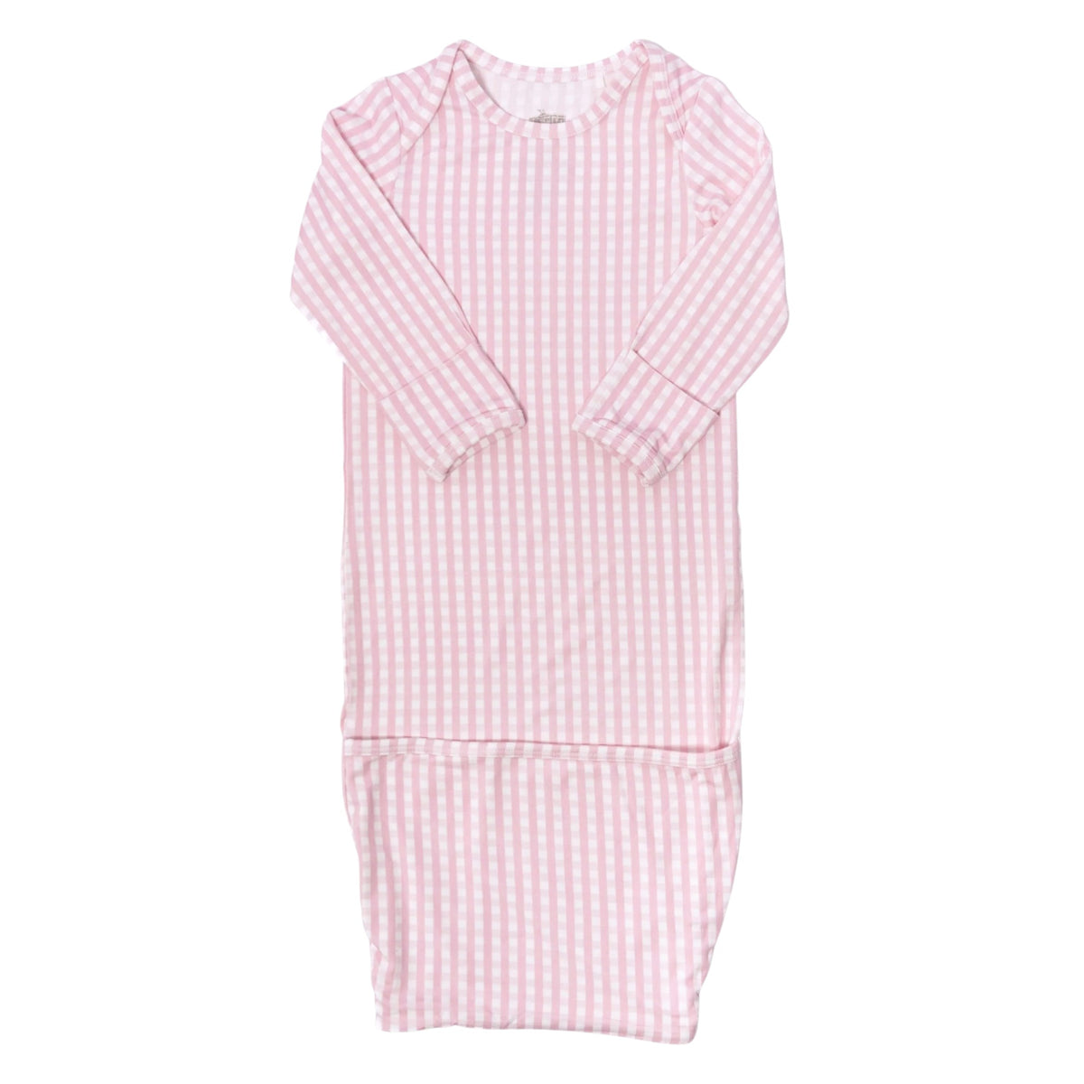 The Uptown Baby Gingham Newborn Gown