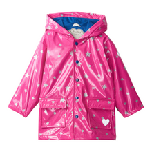 Load image into Gallery viewer, Hatley Glitter Star Raincoat