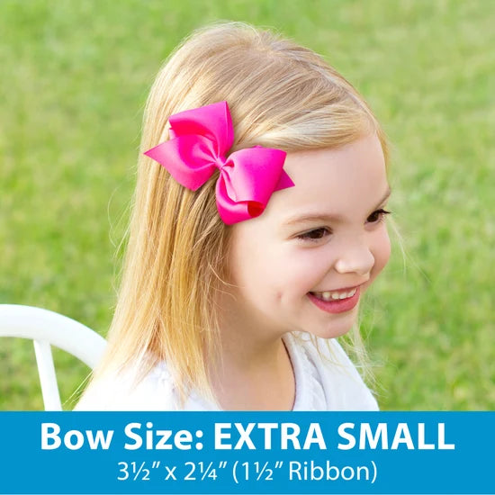Wee Ones Extra Small Christmas Hair Bow
