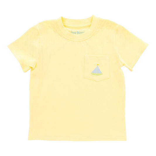 Itsy Bitsy Sailboat Pocket T-Shirt