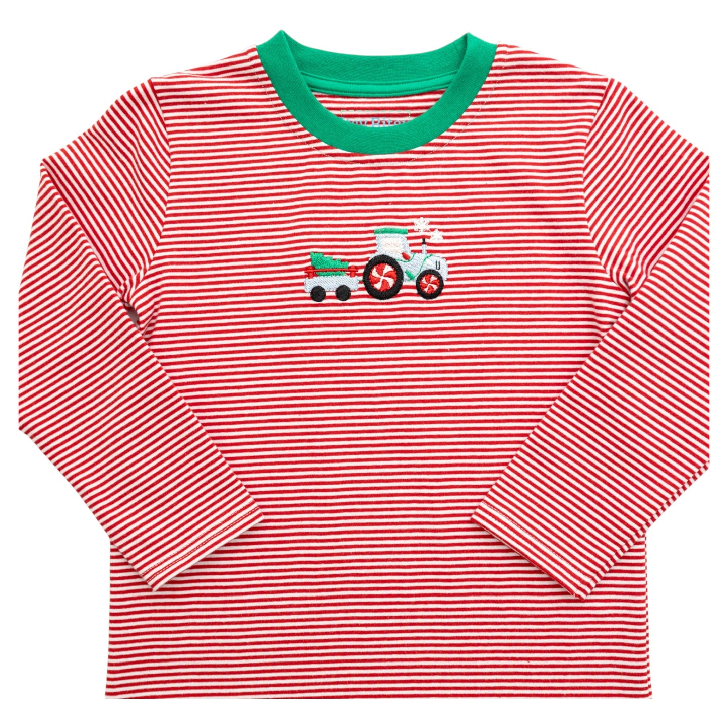 Itsy Bitsy Christmas Tractor Pant Set