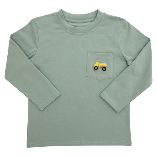 Itsy Bitsy Dump Truck Pocket T-Shirt