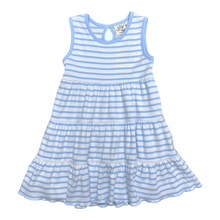 Load image into Gallery viewer, Luigi Striped 3 Tier Dress
