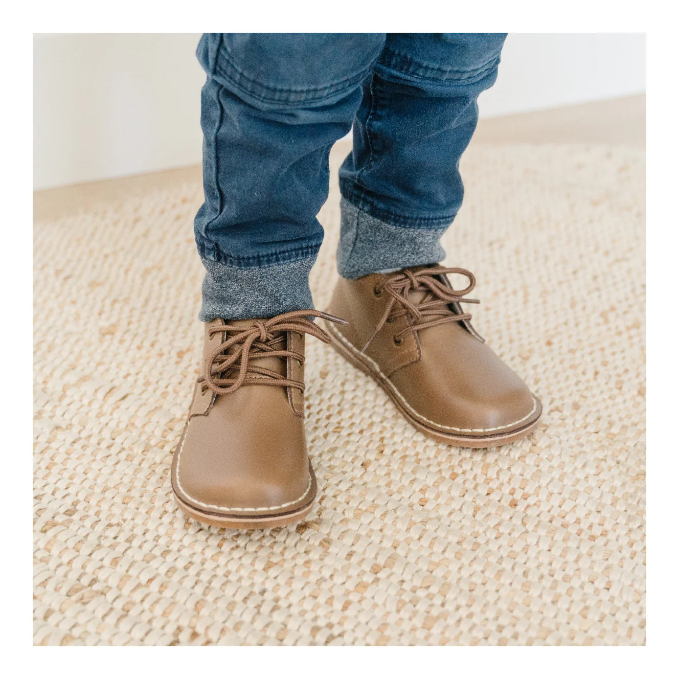 L'Amour Logan Mid-Top Lace Shoe