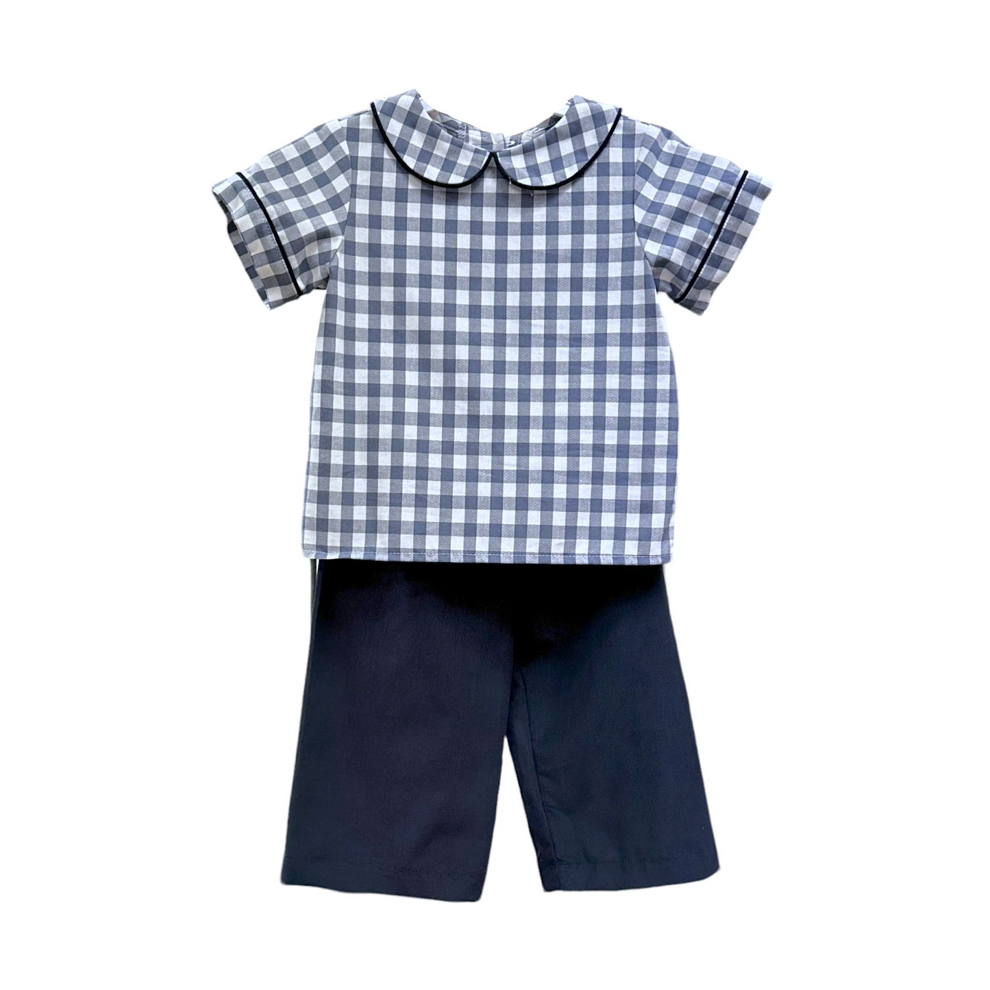 Anvy Bob Check Pant Set