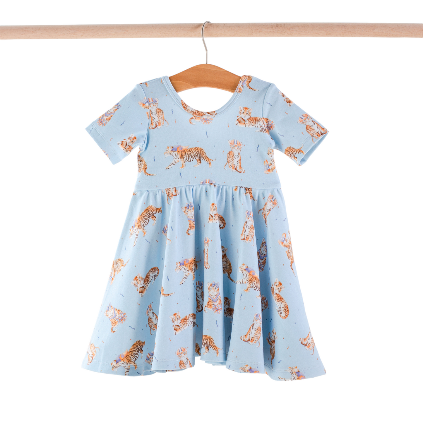 Nola Tawk Alabamas's Most Valuable Cub Organic Cotton Twirl Dress