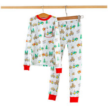 Load image into Gallery viewer, Nola Tawk Organic Cotton Moo-y Christmas Loungewear Set
