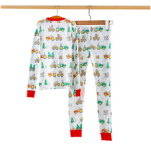 Load image into Gallery viewer, Nola Tawk Organic Cotton Moo-y Christmas Loungewear Set