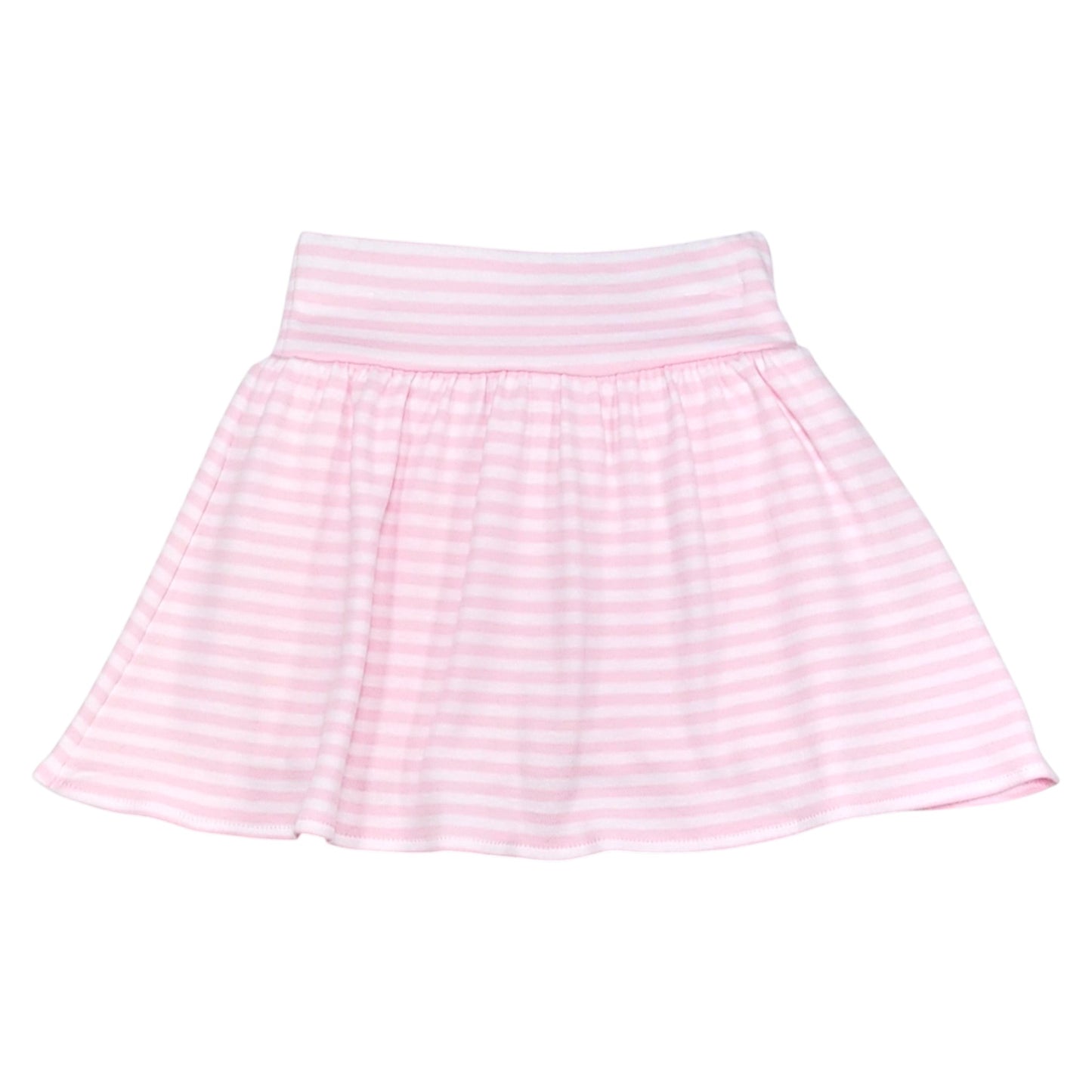 Luigi Stripe Gathered Skort