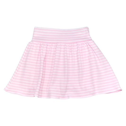 Luigi Stripe Gathered Skort
