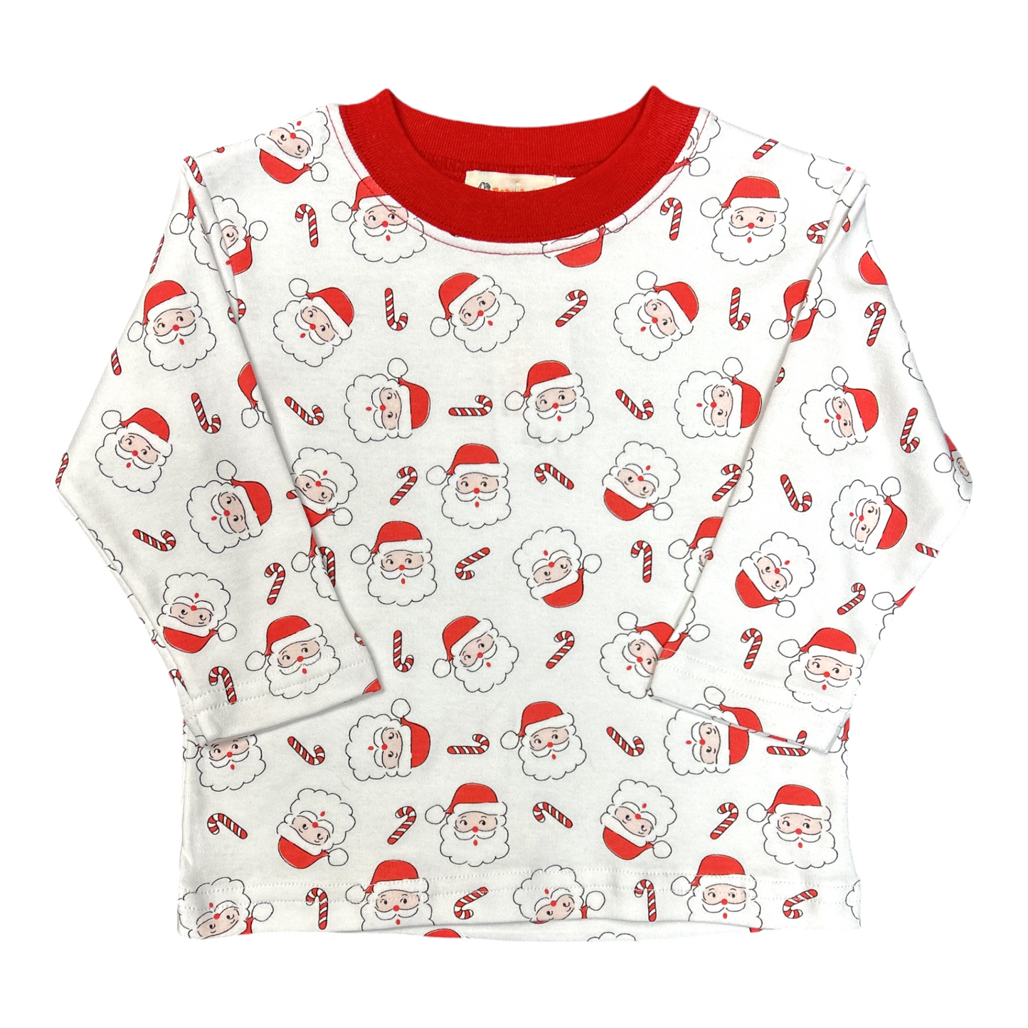 Luigi Santa Head Print Tee