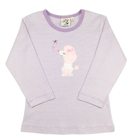 Luigi Poodle and Butterfly T-Shirt