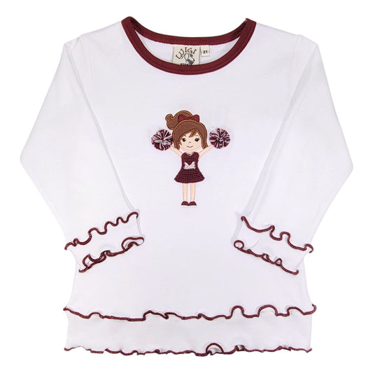 Luigi Cheerleader Lettuce Edge T-Shirt