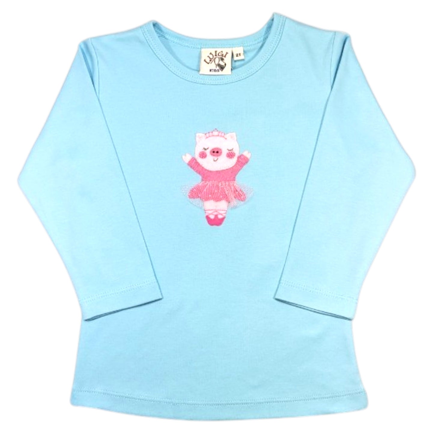 Luigi Ballerina Pig T-Shirt