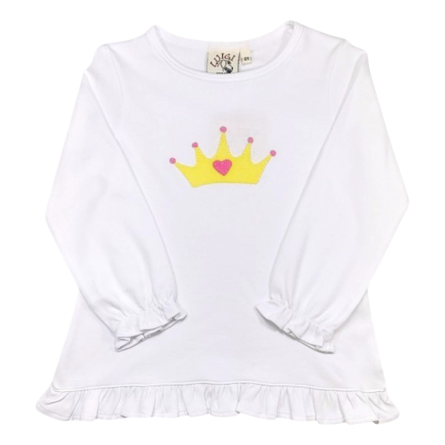 Luigi Crown With Heart Swing Top