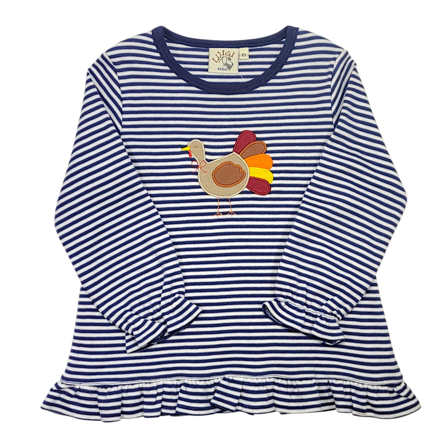 Luigi Striped Turkey Swing Top