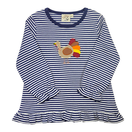 Luigi Striped Turkey Swing Top