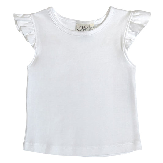 Luigi Flutter Sleeve Top
