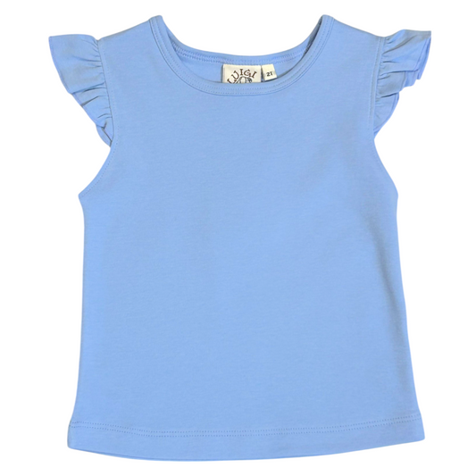 Luigi Flutter Sleeve Top