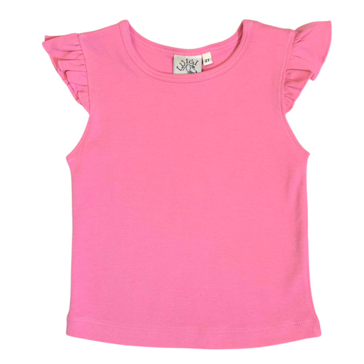 Luigi Flutter Sleeve Top