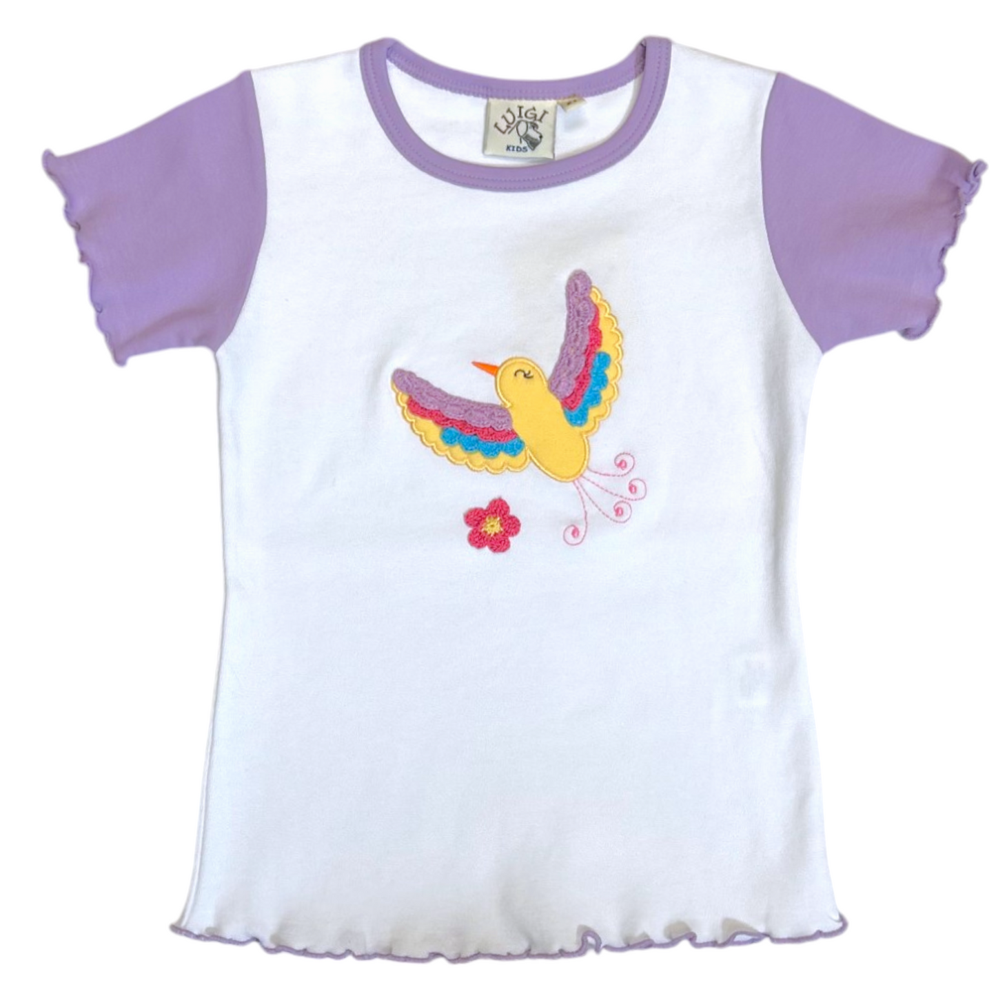 Luigi Sweet Bird Hand Applique Top